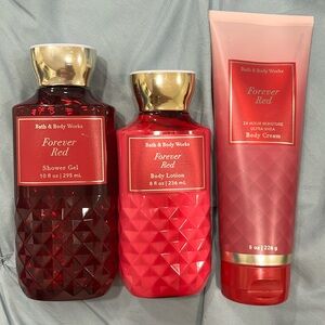 *Discontinued Scent* Bath and Body Works Forever Red Bundle